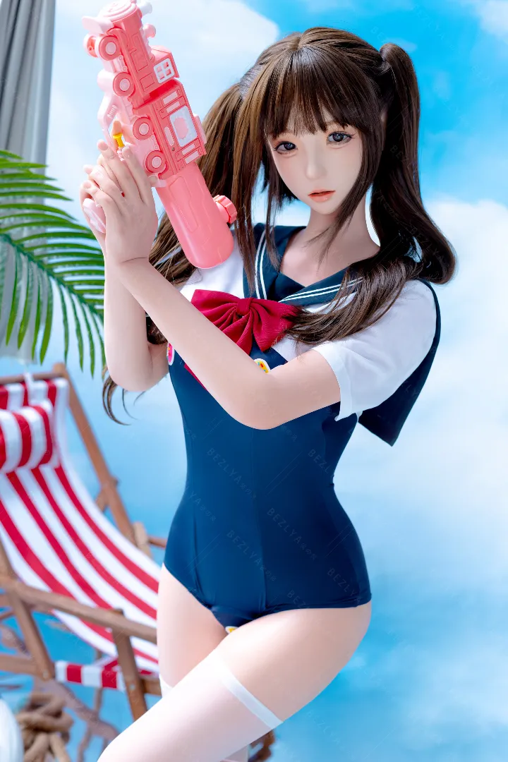 159cm (5ft3) คัพ C น้ำหนักเบา ซิลิโคน ตุ๊กตายาง หัวขยับกรามได้ MoMo